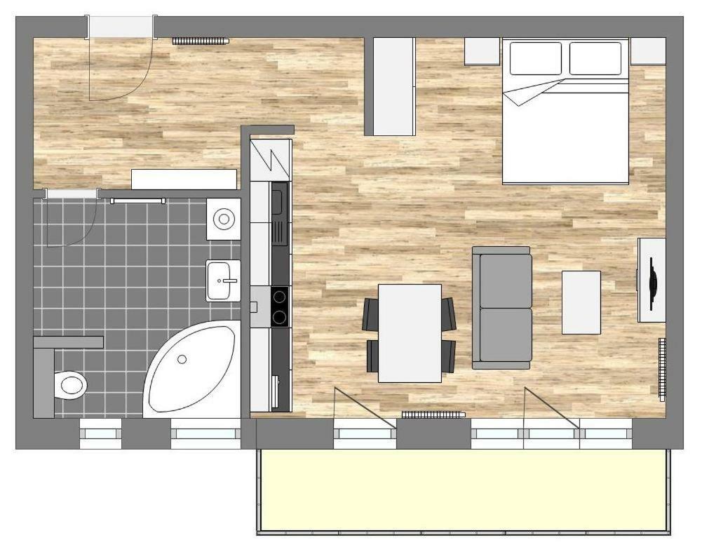 Apartmány Noviny Trenčín Kültér fotó